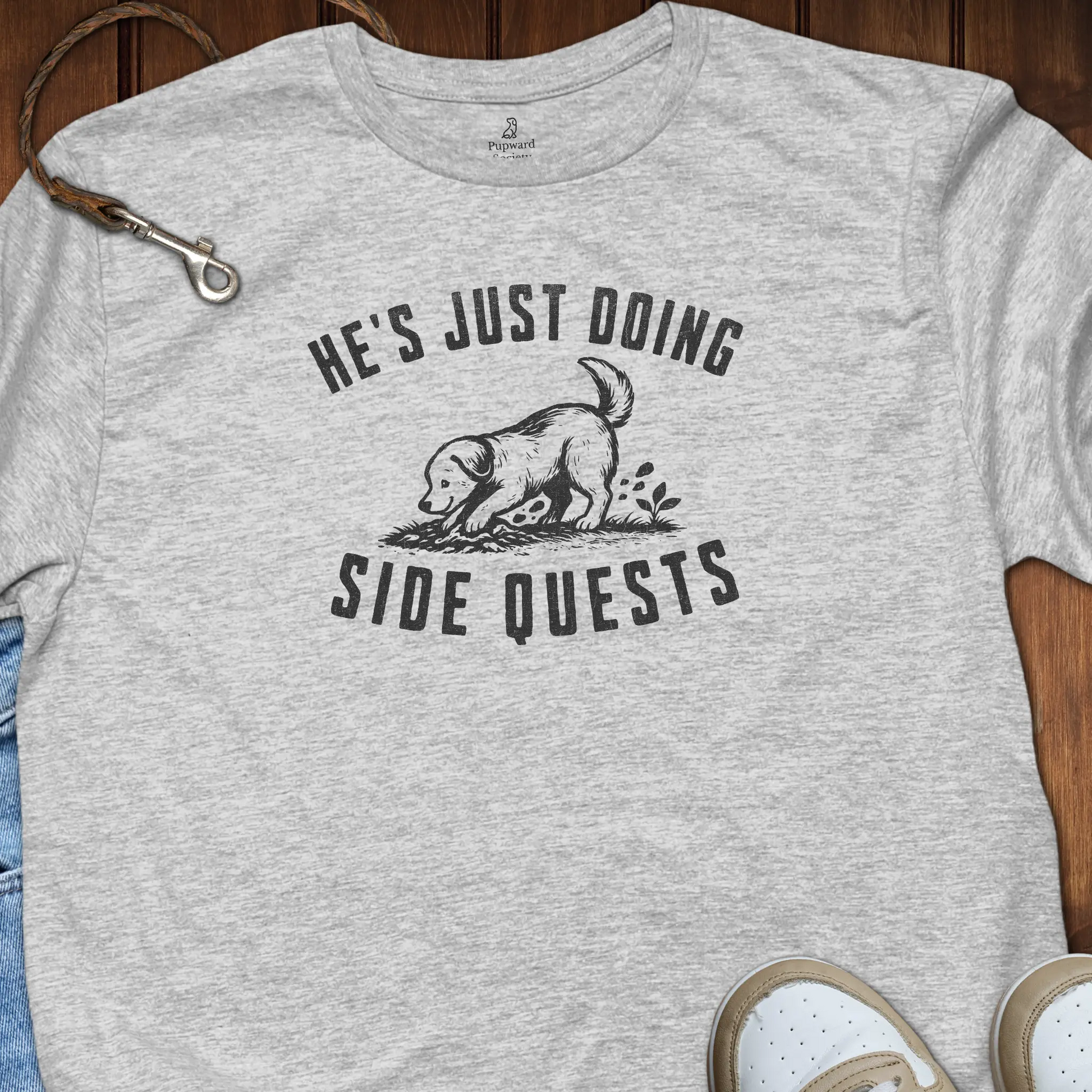 He's Just Doing Side Quests T-Shirt