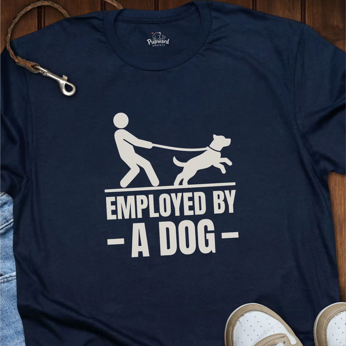 Employed by a Dog T-Shirt