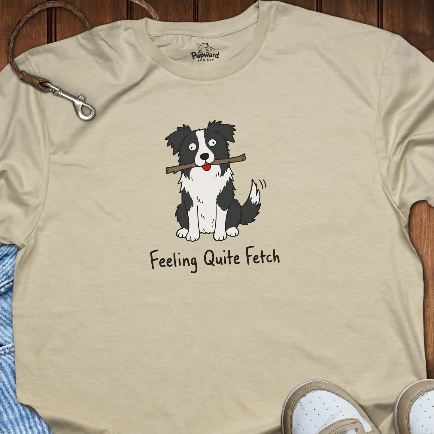 Feeling Quite Fetch Border Collie T-Shirt