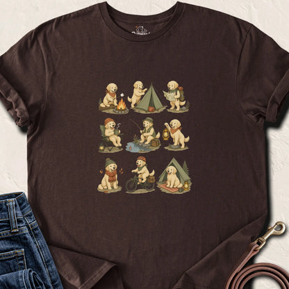 Golden Things T-Shirt — Dark Chocolate standard