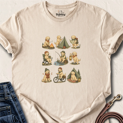 Golden Things T-Shirt — Sand standard