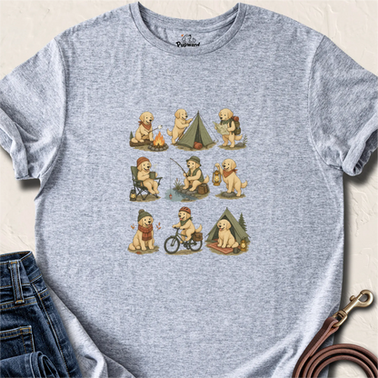 Golden Things T-Shirt — Sport Grey standard