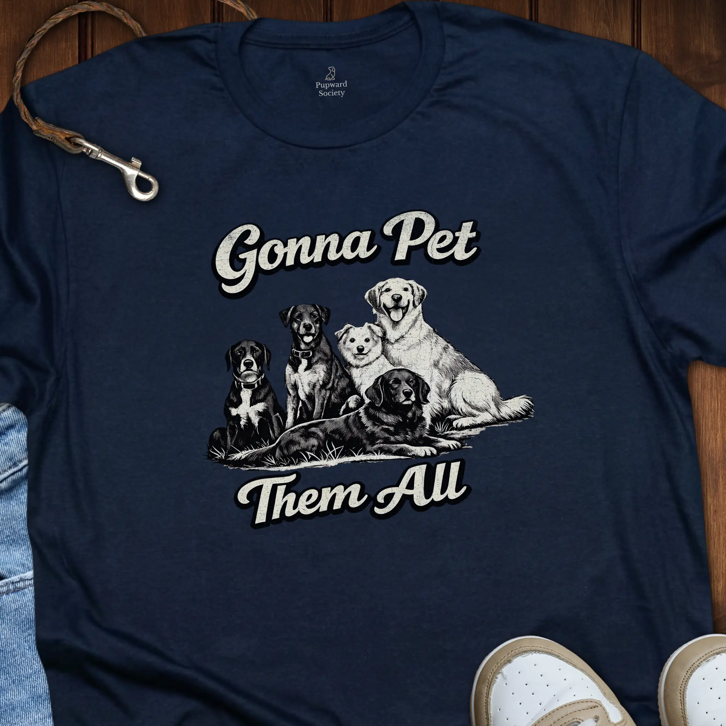 Gonna Pet Them All Dog T-Shirt