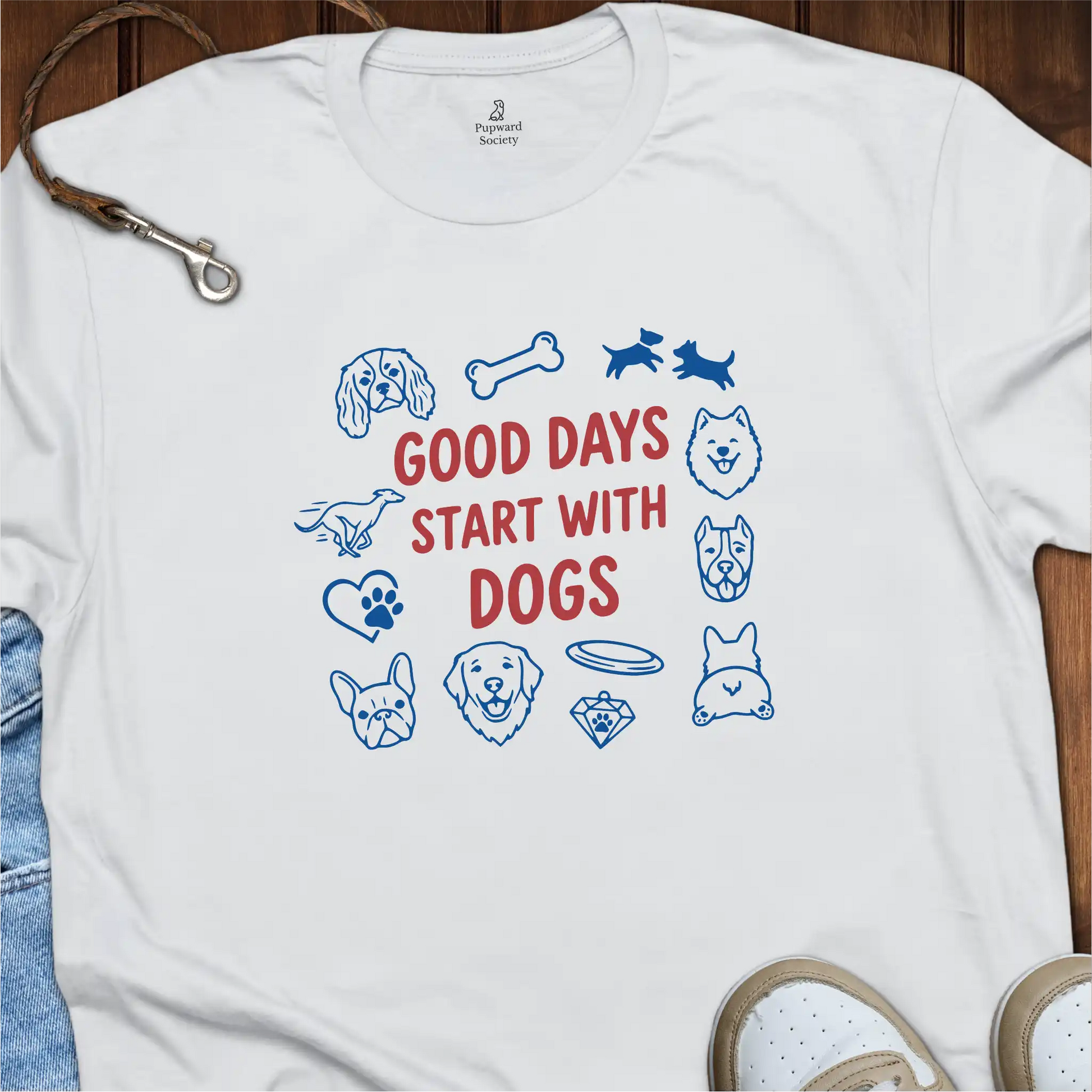 Good Days Start With Dogs T-Shirt