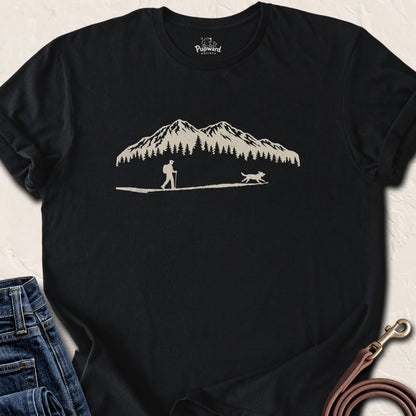 Hiking With Dog — Black standard