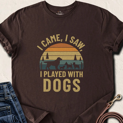 I Came I Saw I Played With Dogs — Dark Chocolate standard