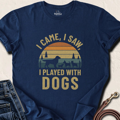 I Came I Saw I Played With Dogs — Navy standard