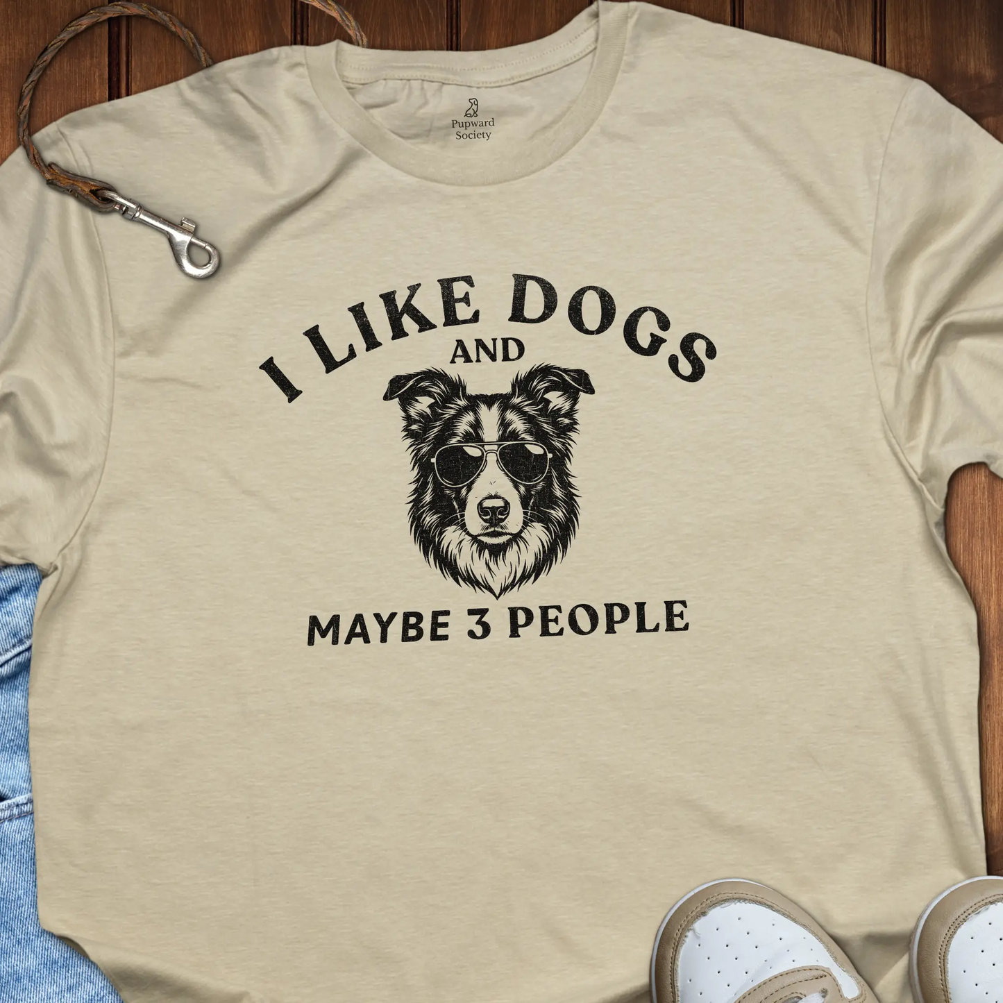 I Like Dogs and Maybe 3 People T-Shirt
