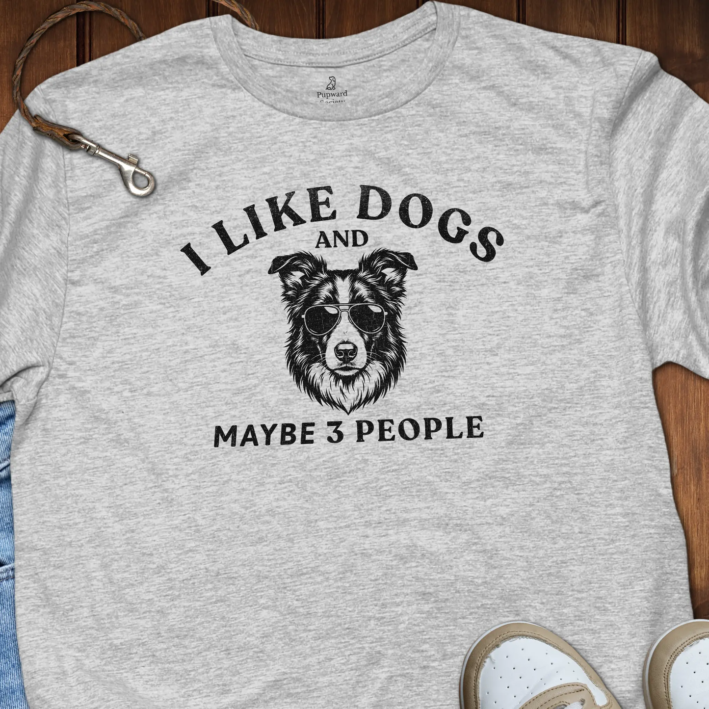 I Like Dogs and Maybe 3 People T-Shirt