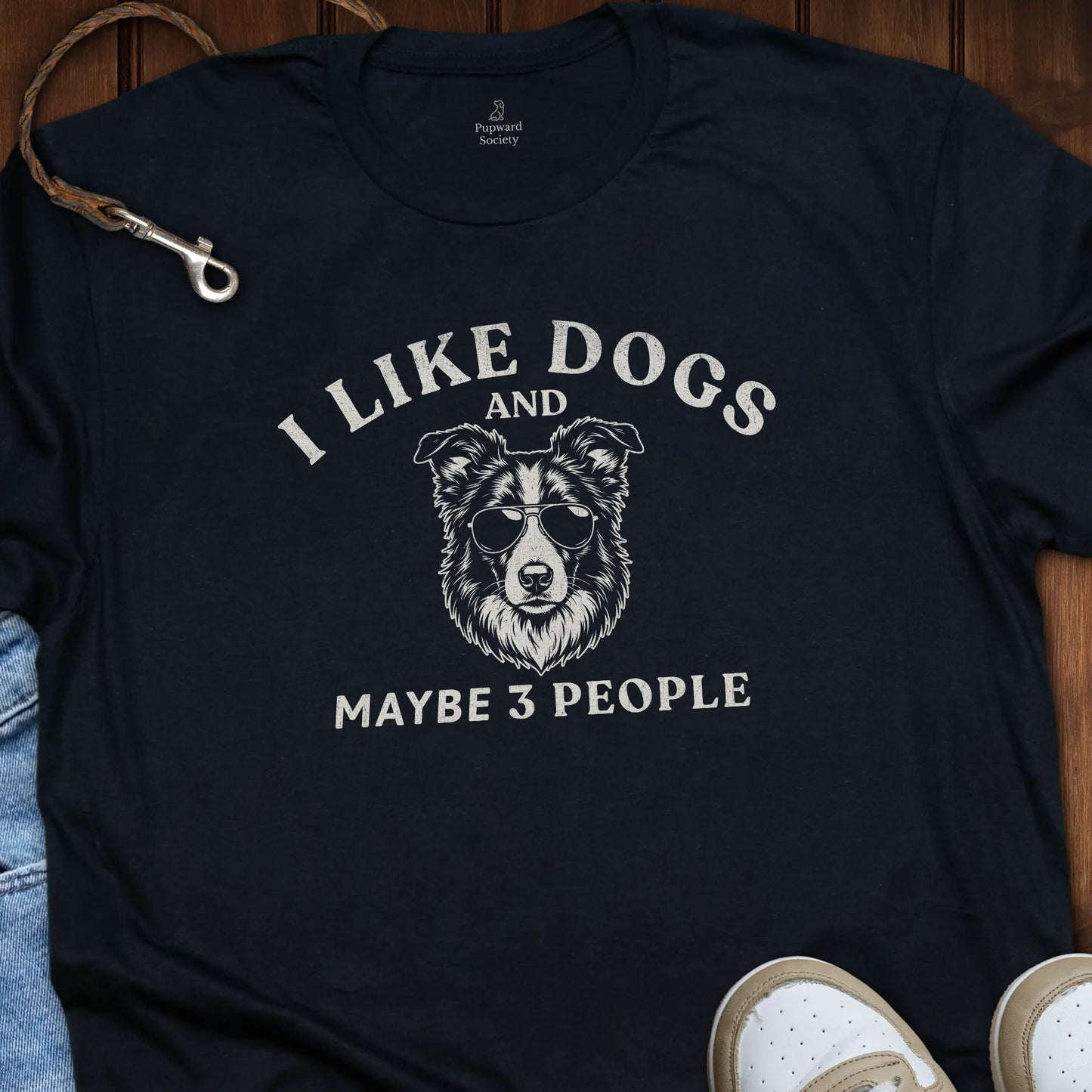 I Like Dogs and Maybe 3 People T-Shirt