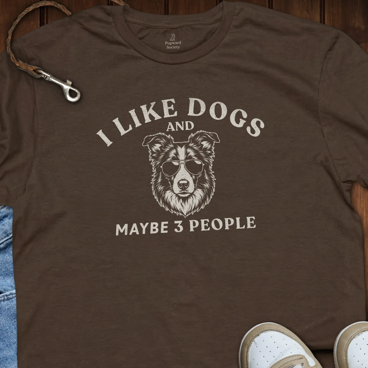 I Like Dogs and Maybe 3 People T-Shirt