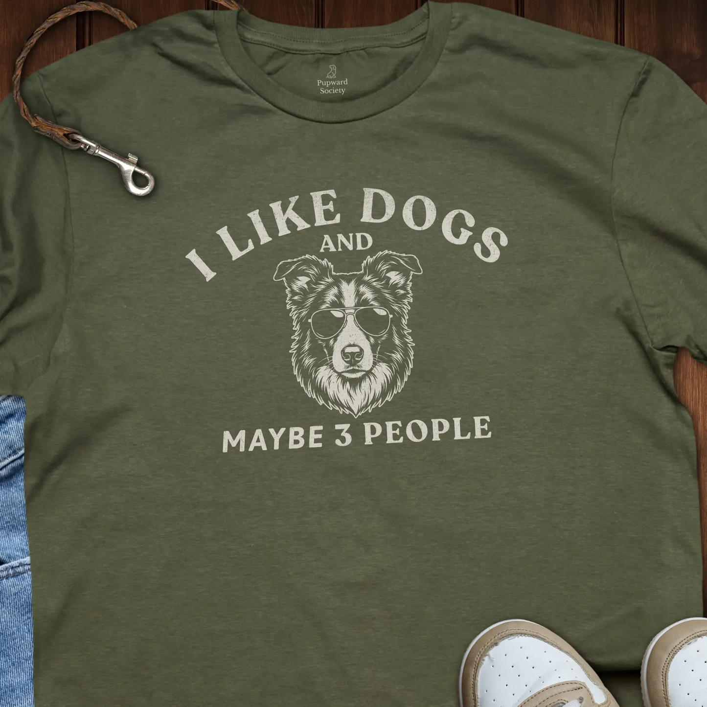 I Like Dogs and Maybe 3 People T-Shirt