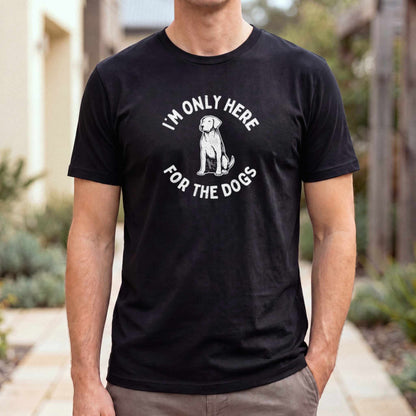 I'm Only Here For The Dogs — Black male