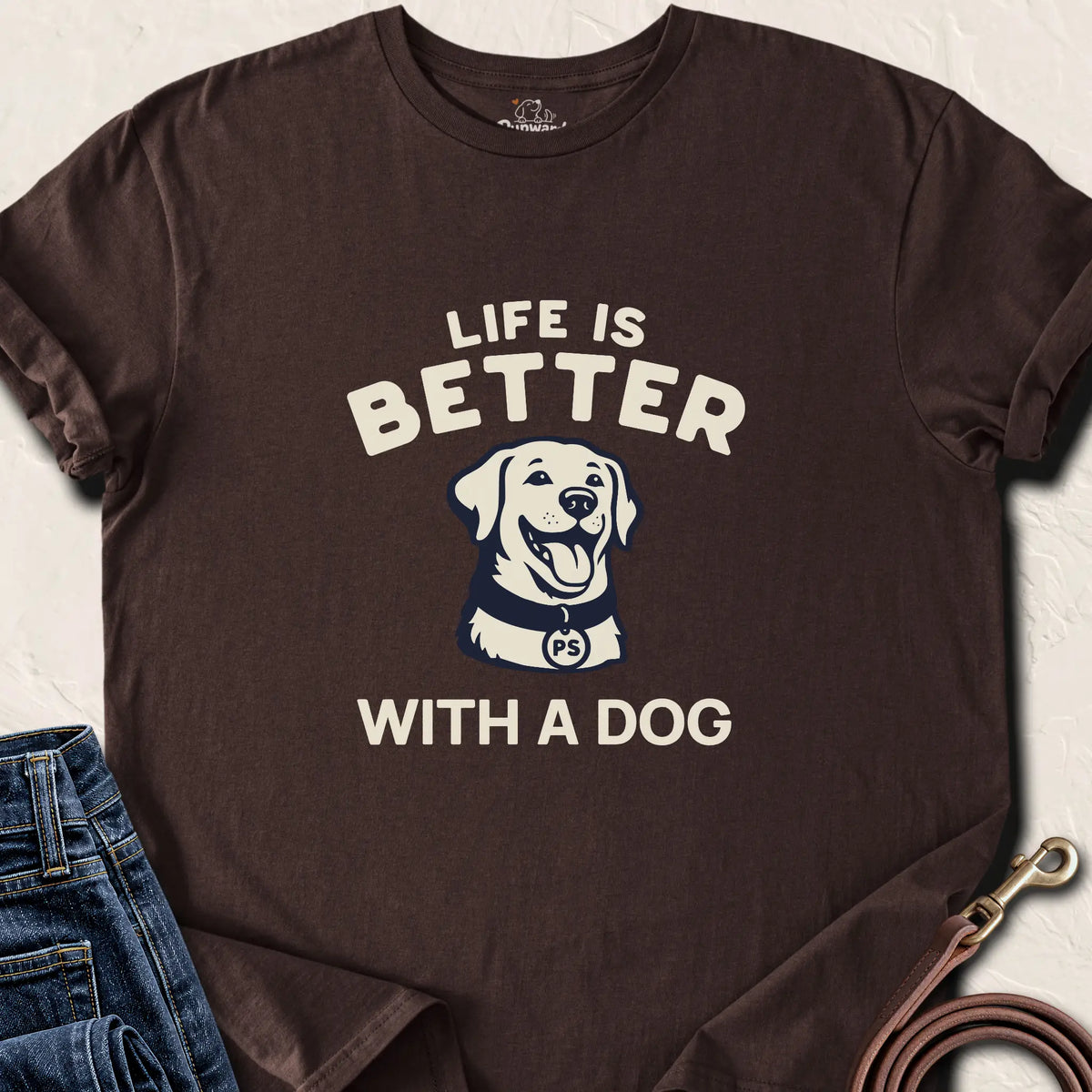 Life is Better With A Dog — Dark Chocolate standard