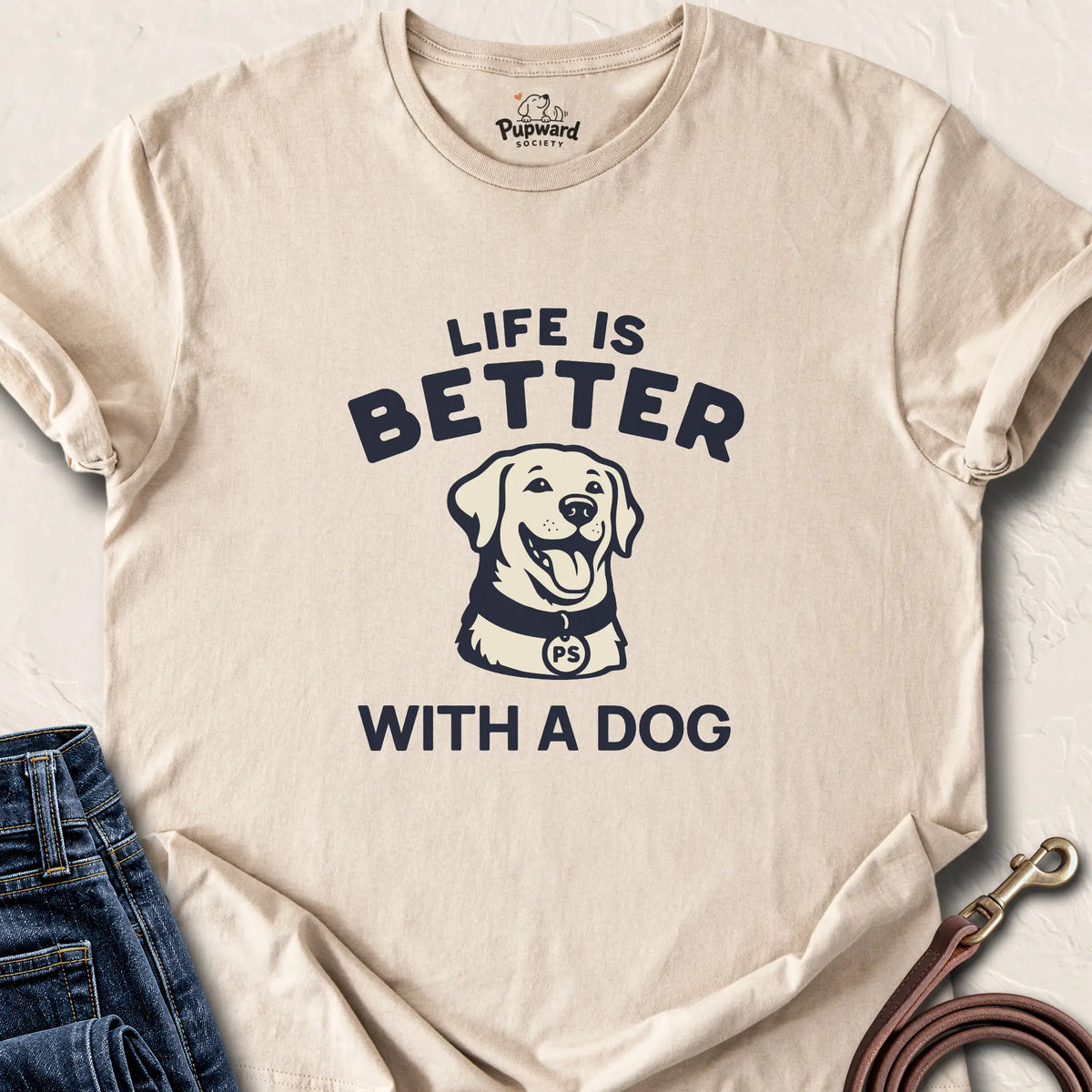 Life is Better With A Dog — Sand standard
