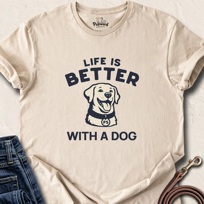 Life is Better With A Dog — Sand standard