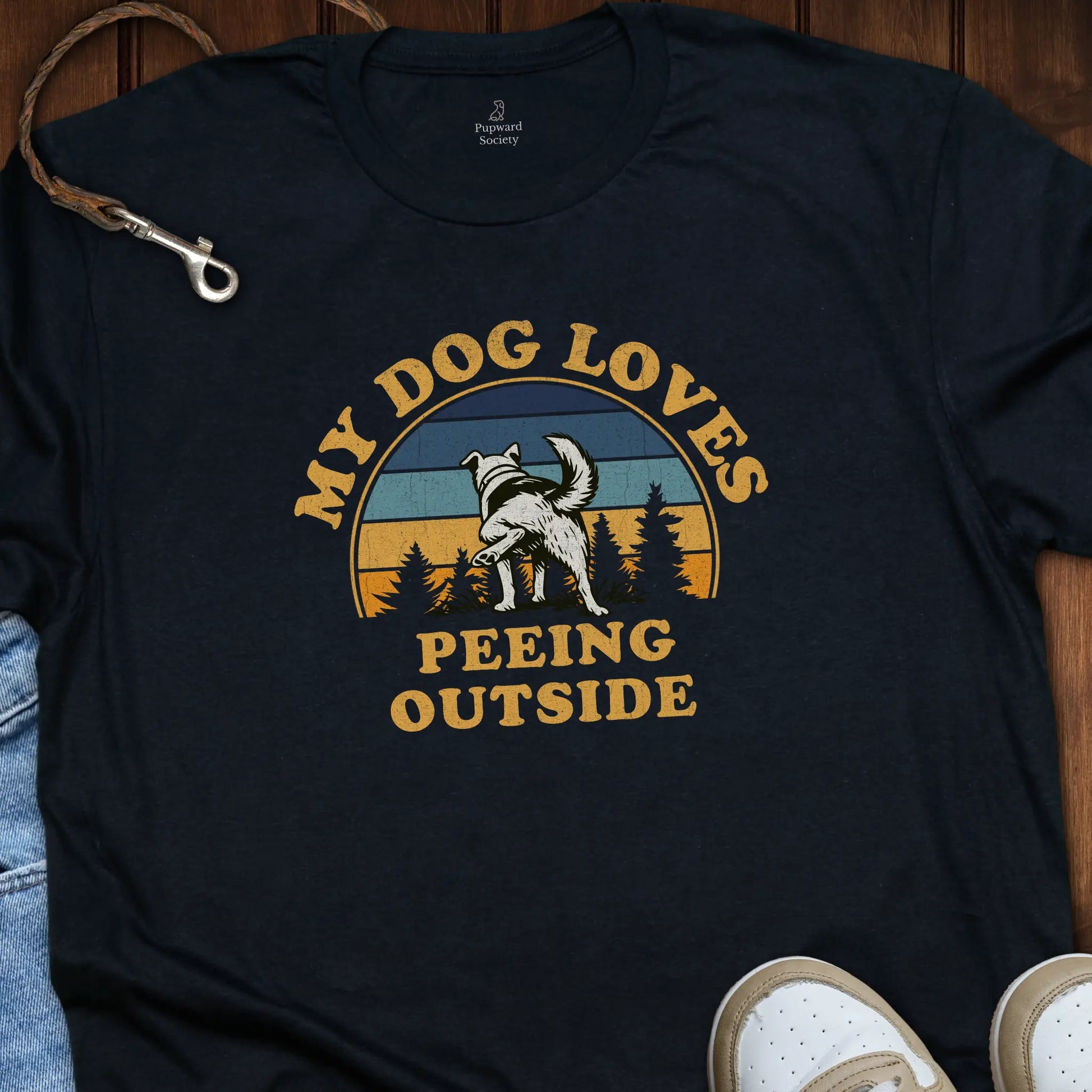 My Dog Loves Peeing Outside T-Shirt