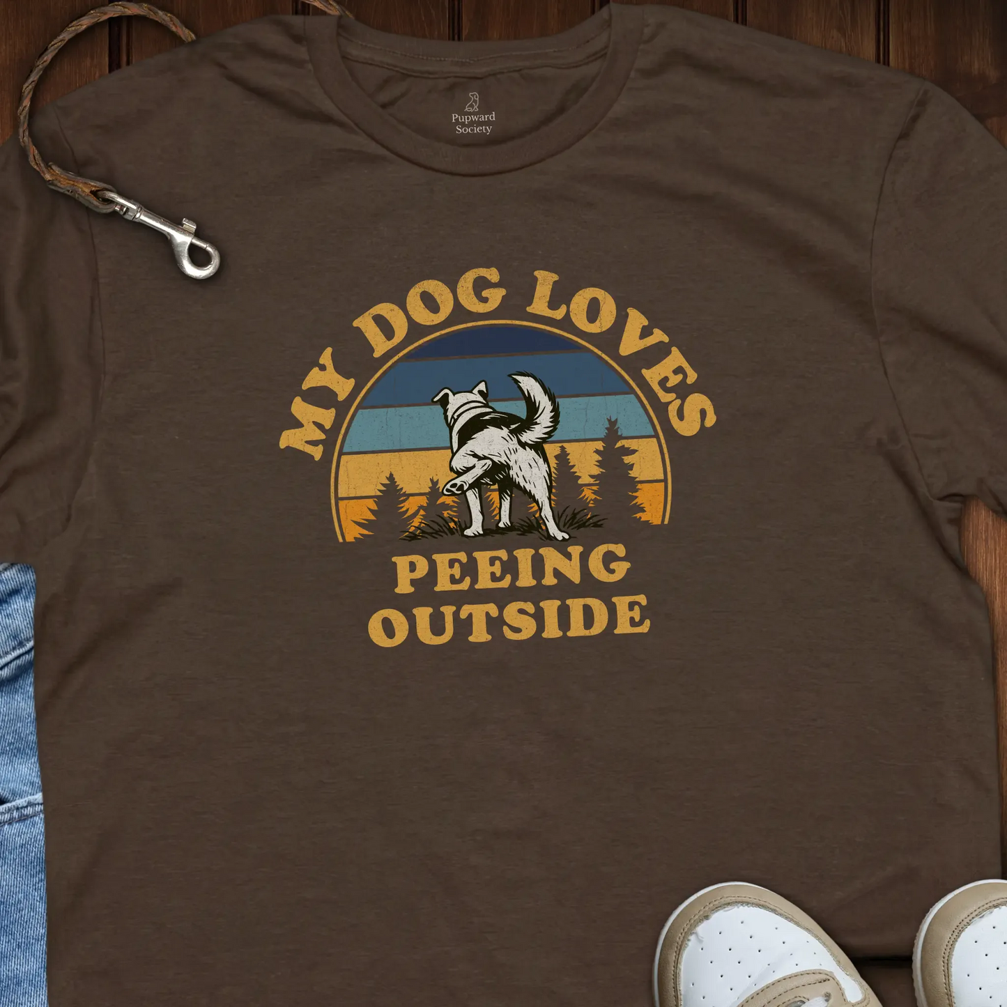 My Dog Loves Peeing Outside T-Shirt