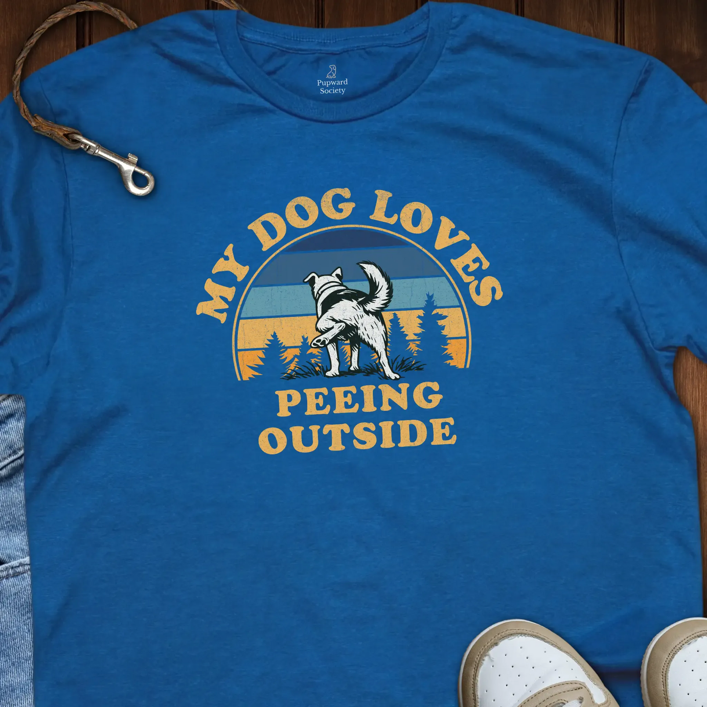 My Dog Loves Peeing Outside T-Shirt
