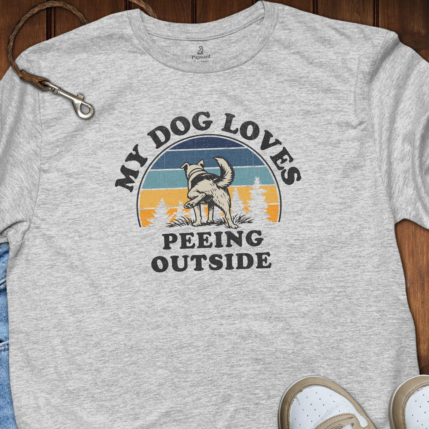 My Dog Loves Peeing Outside T-Shirt
