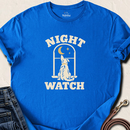 Night Watch Dog T-Shirt — Royal standard