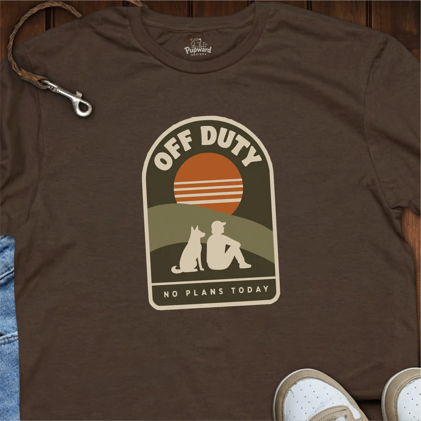 Off Duty No Plans Today T-Shirt