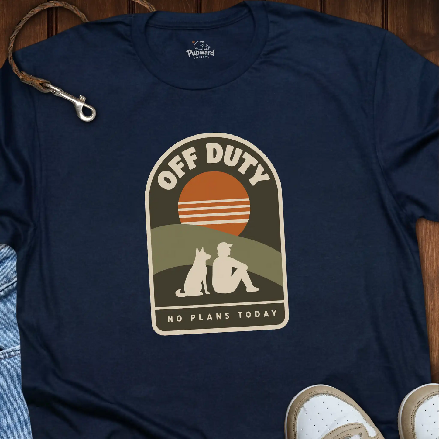 Off Duty No Plans Today T-Shirt