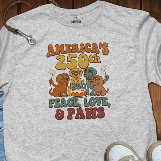 America’s 250th Peace, Love & Paws