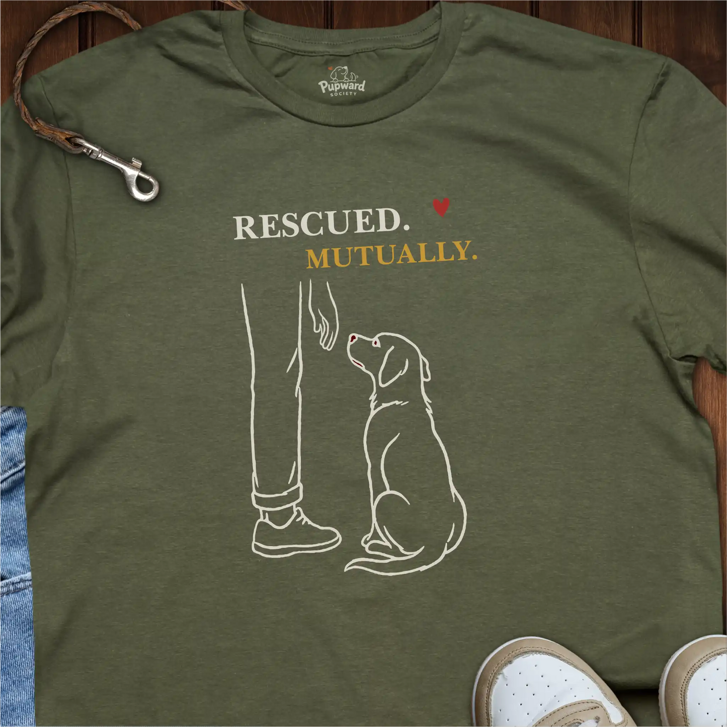 Rescued Mutually T-Shirt