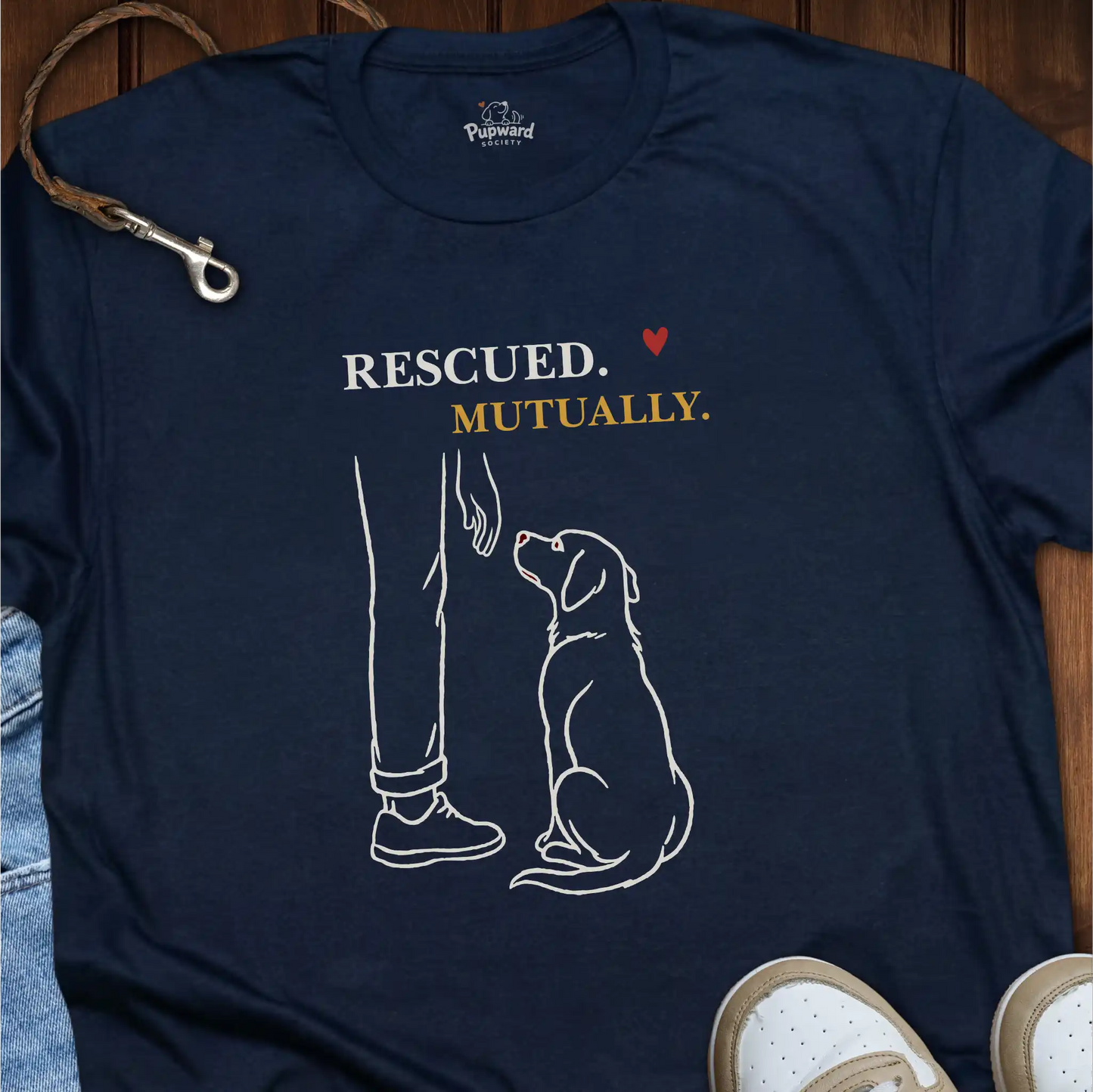 Rescued Mutually T-Shirt