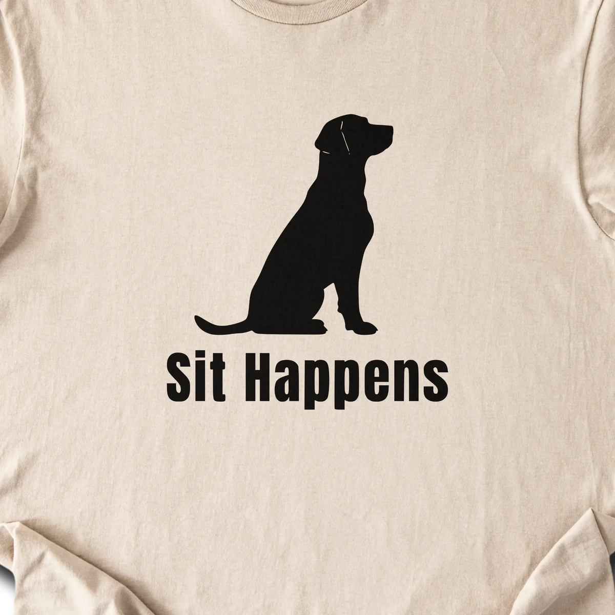 Sit Happens — Sand zoomed