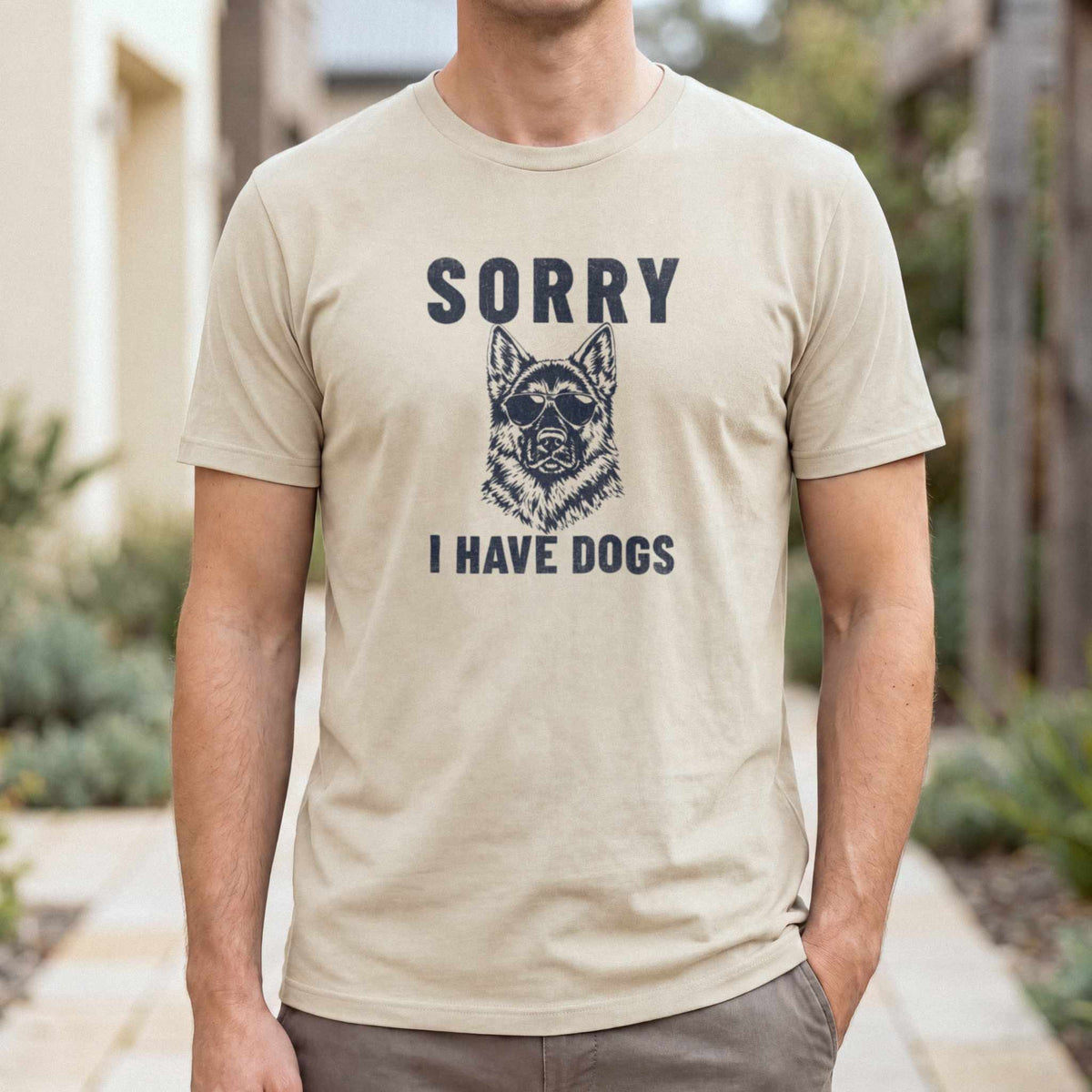 Sorry I Have Dogs — Sand male