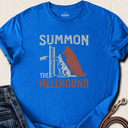Summon the Hellhound T-Shirt — Royal standard