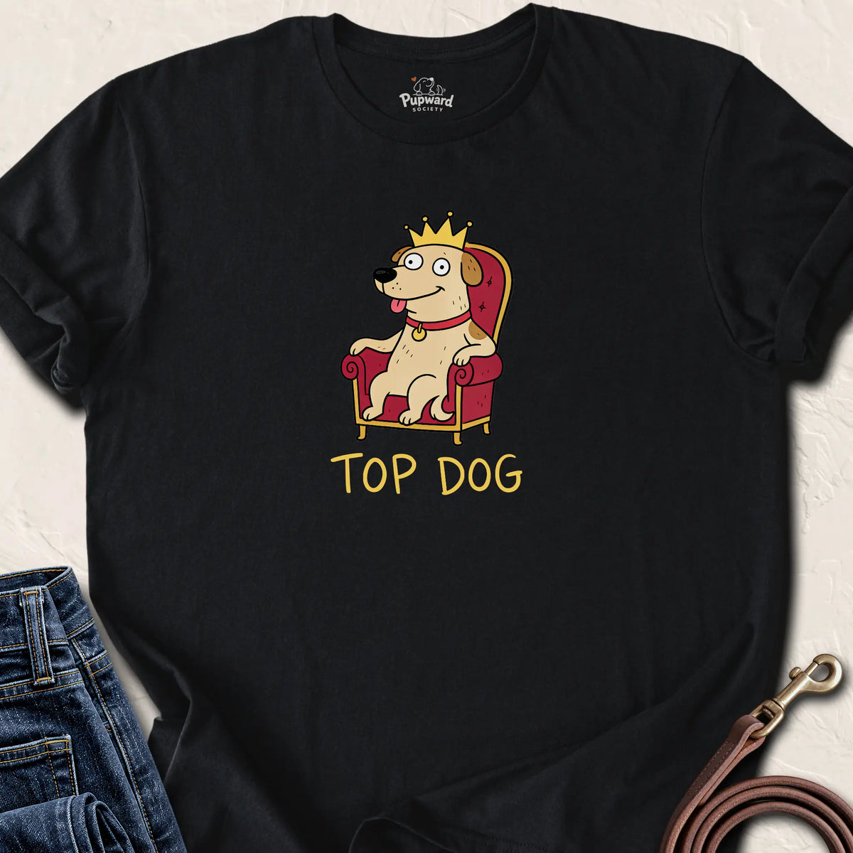 Top Dog T-Shirt — Black standard