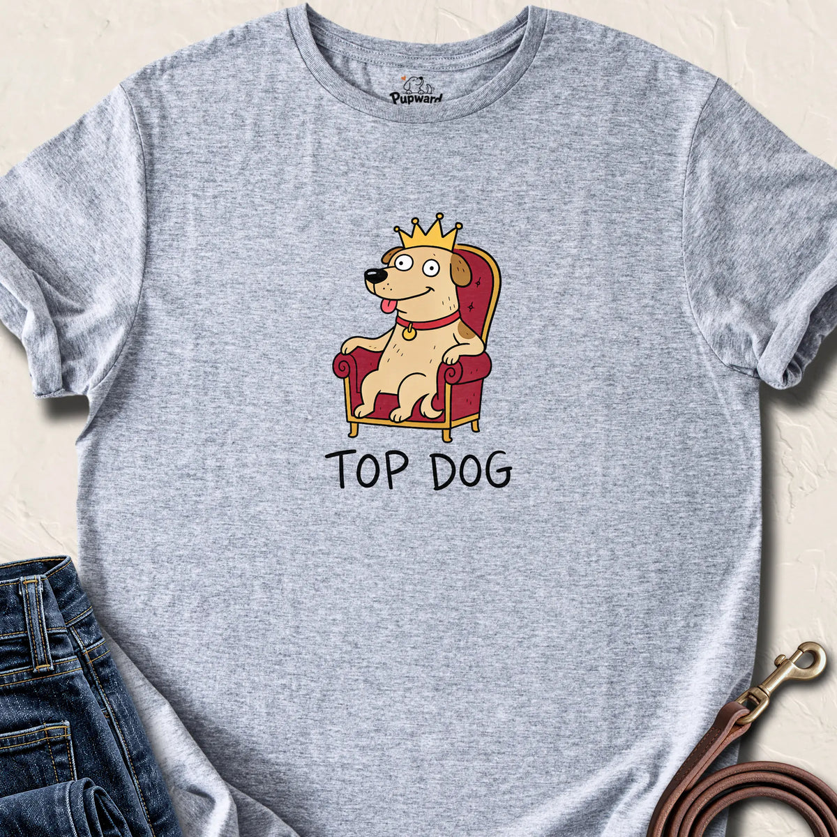 Top Dog T-Shirt — Sport Grey standard