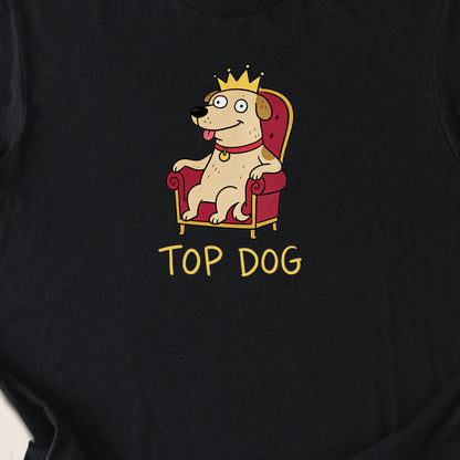 Top Dog T-Shirt — Black zoomed