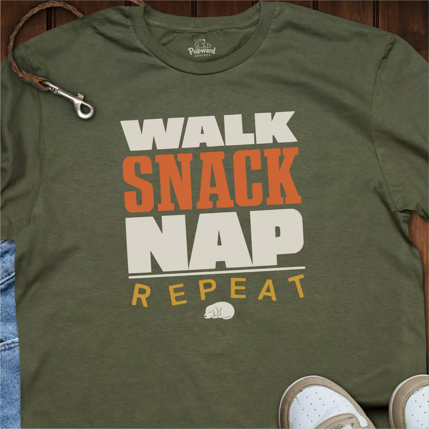 Walk Snack Nap Repeat T-Shirt