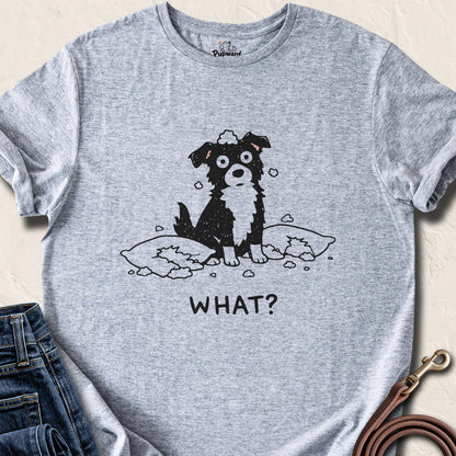 Dog Asks What? — Sport Grey standard