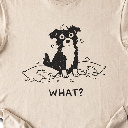 Dog Asks What? — Sand zoomed