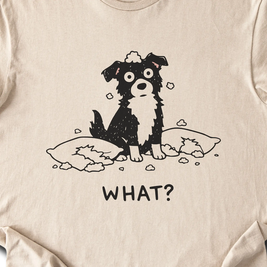 Dog Asks What? — Sand zoomed