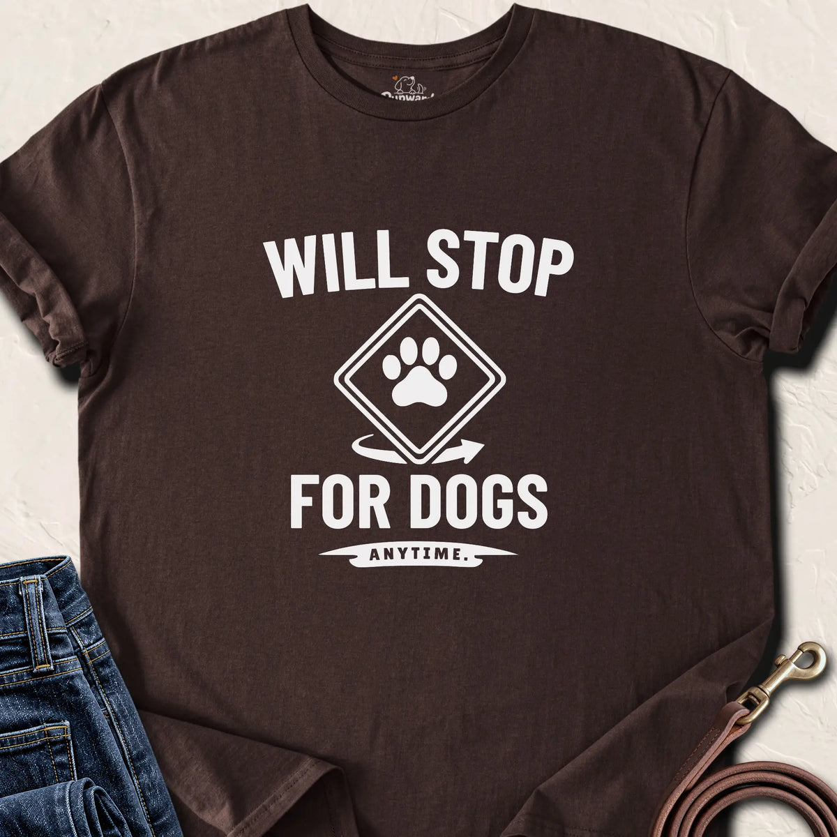 Will Stop For Dogs — Dark Chocolate standard
