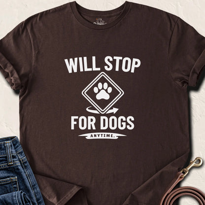 Will Stop For Dogs — Dark Chocolate standard