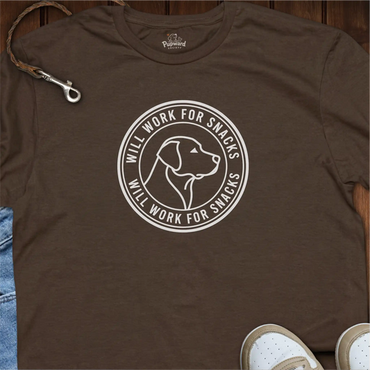 Will Work for Snacks T-Shirt
