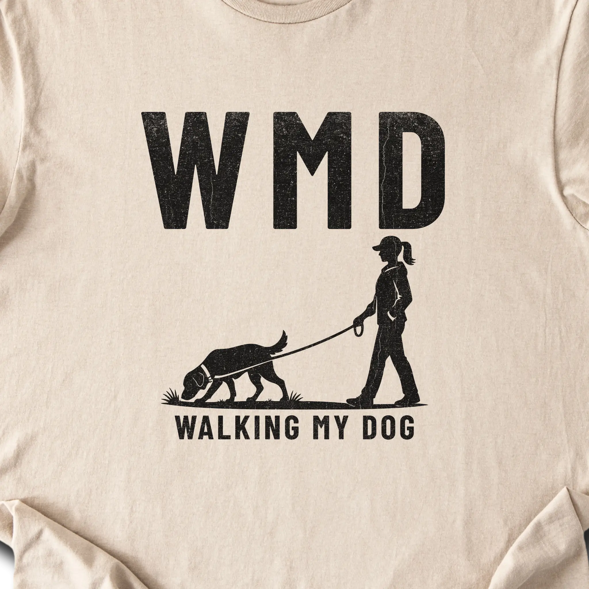 WMD - Walking My Dog (Female) — Sand zoomed