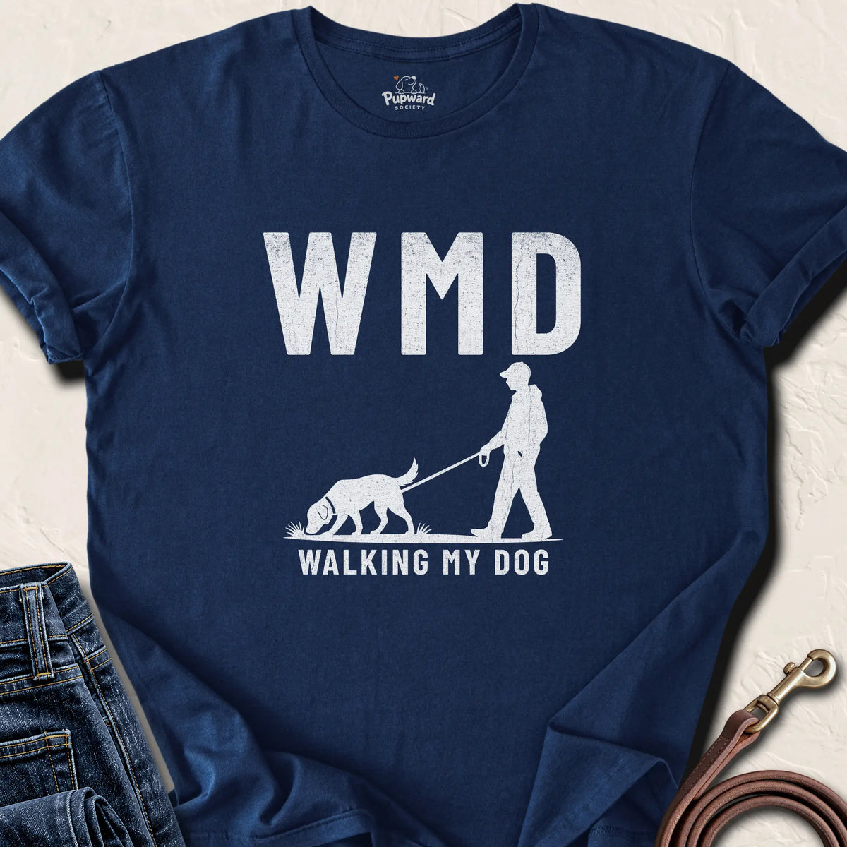 WMD - Walking My Dog (Male) — Navy standard