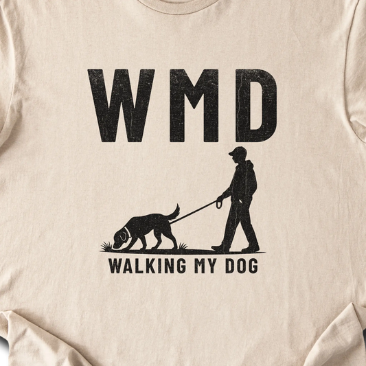 WMD - Walking My Dog (Male) — Sand zoomed