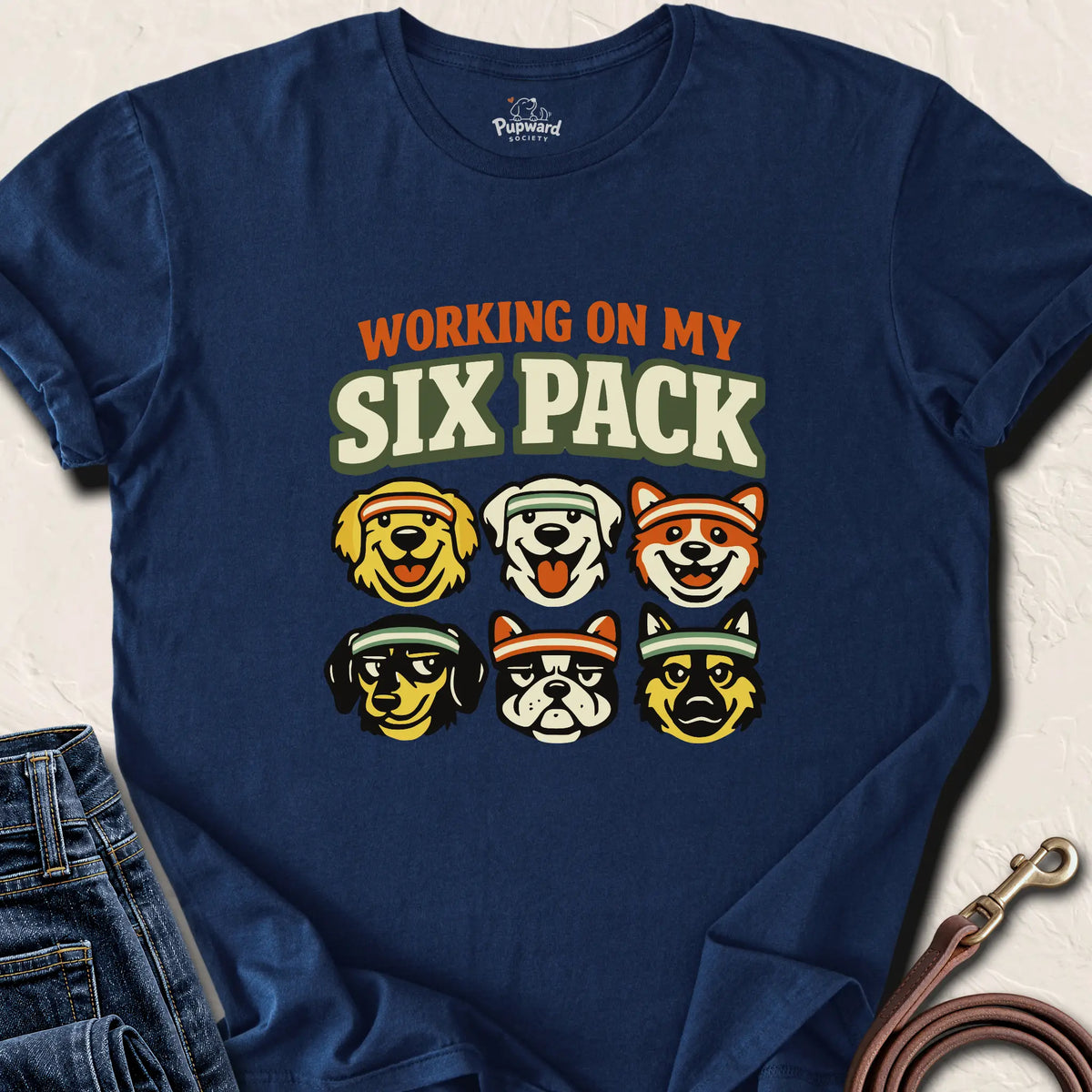 Working On My Six Pack — Navy standard