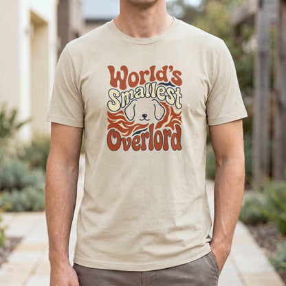 World’s Smallest Overlord T-Shirt — Sand male