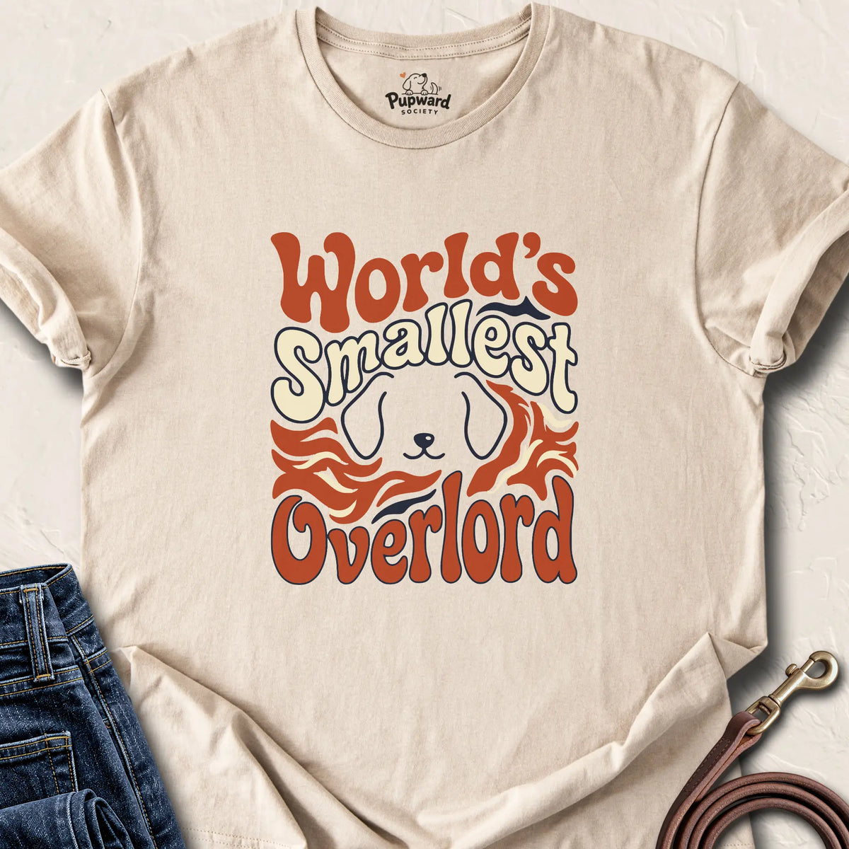 World’s Smallest Overlord T-Shirt — Sand standard