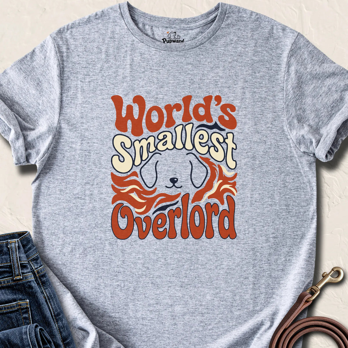 World’s Smallest Overlord T-Shirt — Sport Grey standard